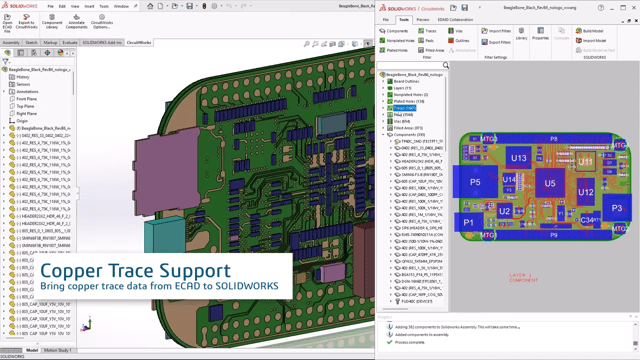 12 Copper Trace Support (ECAD – MCAD Collaboration)