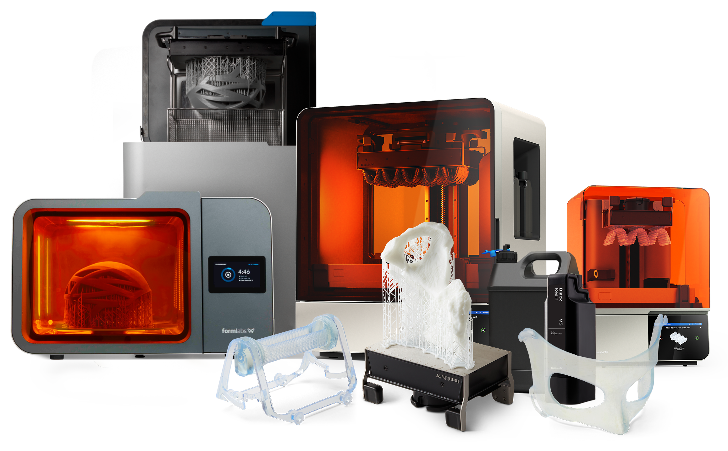 formlabs sla 3d printers en post processing